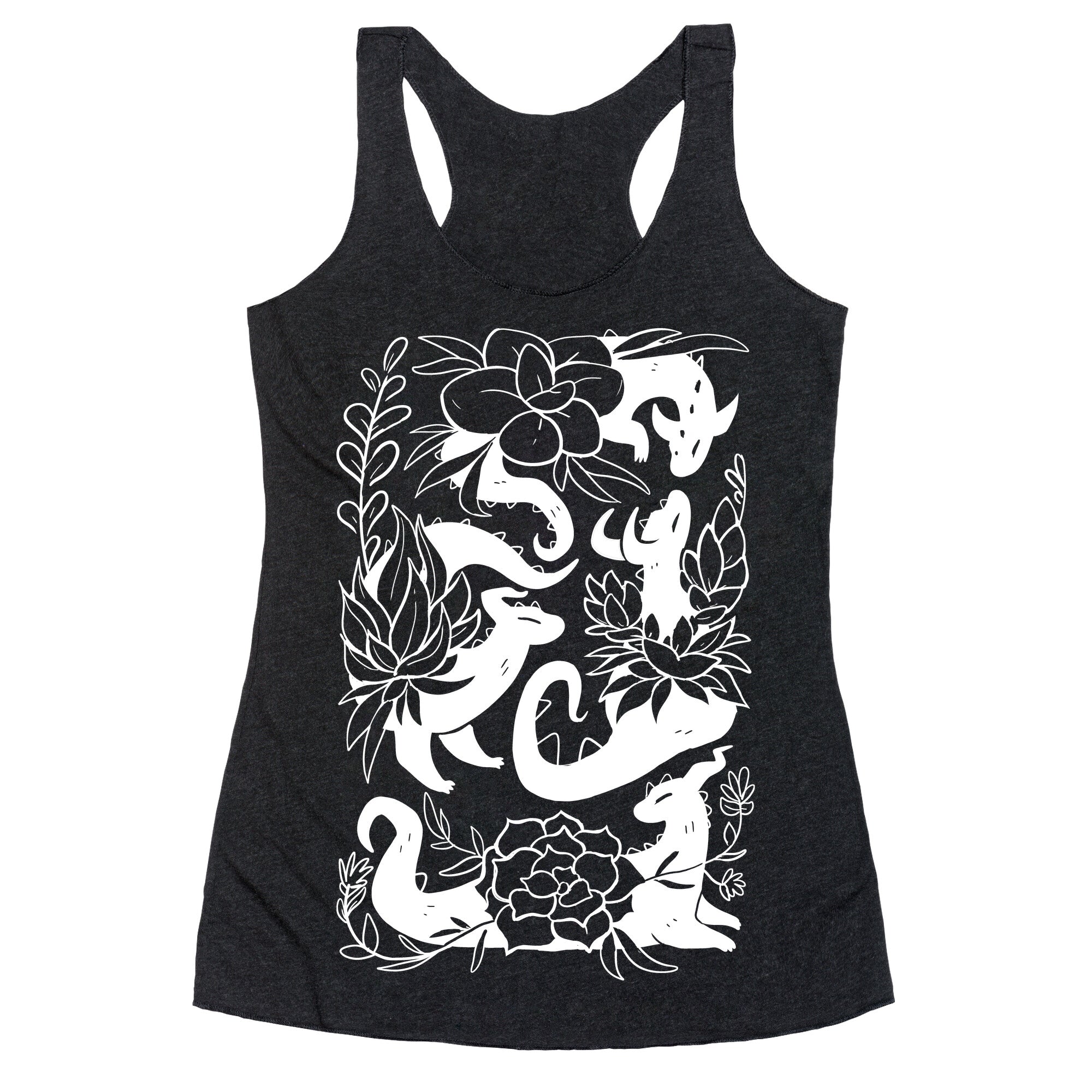 Succulent Dragons Racerback Tank